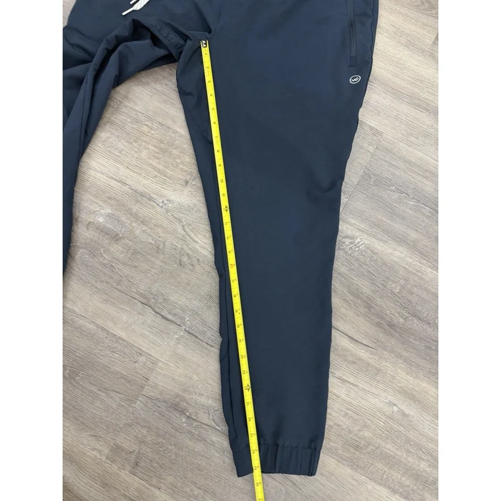 WOWIE Hoth Jogger Mens XL Navy Blue Stretch Zip Pocket Athletic Performance